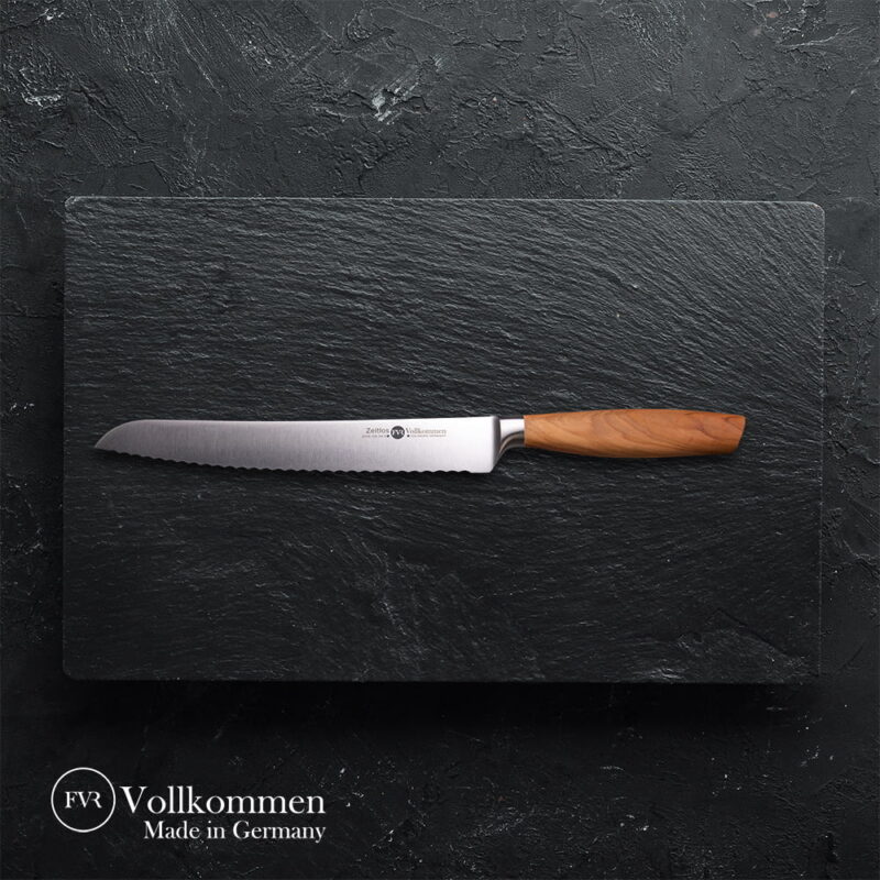 1000x1000breadknive Bread Knife - Made in Germany - Rust free - Wood Handle - Easy to Cut 22CM