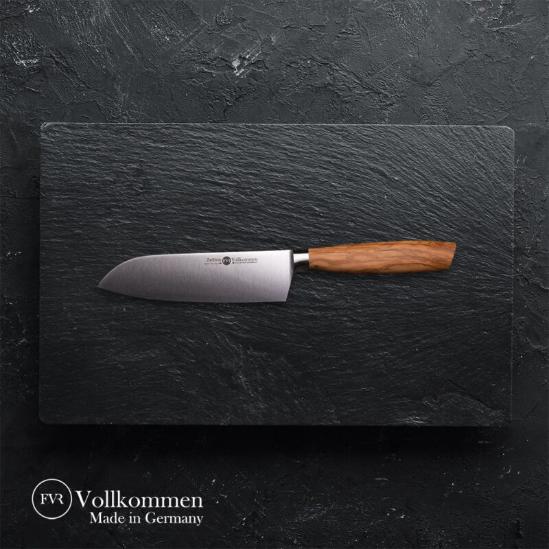 1000x1000skknife Santoku Chef's Knife Handmade in Germany - Rust Free - 18CM