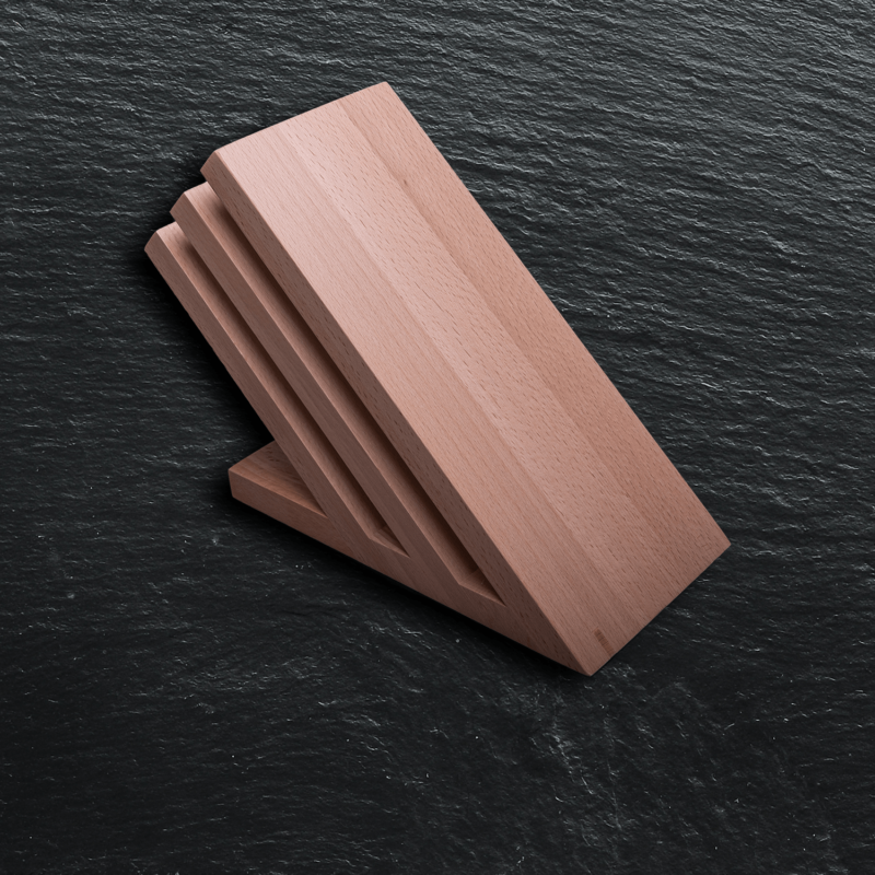 1500x1500blockblack Magnetic Wood Knife Block Made in Italy by FVR