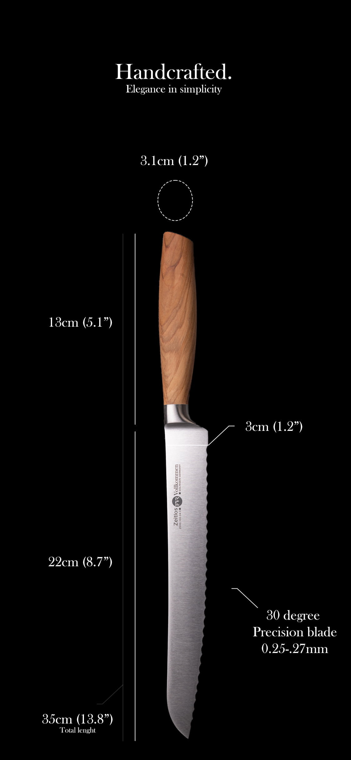Bread Knife Specifications