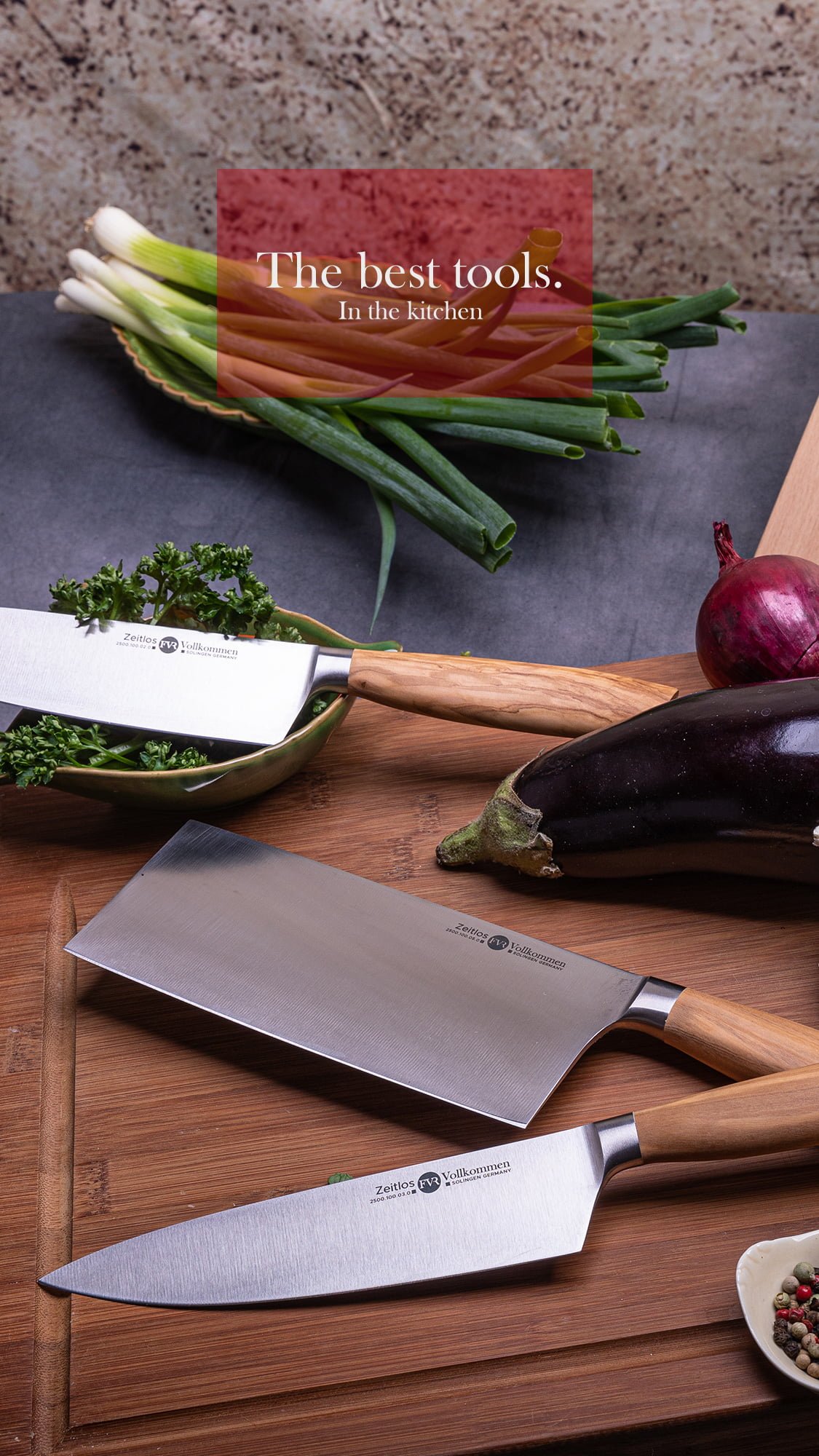 Vollkommen FVR Chef's Knives