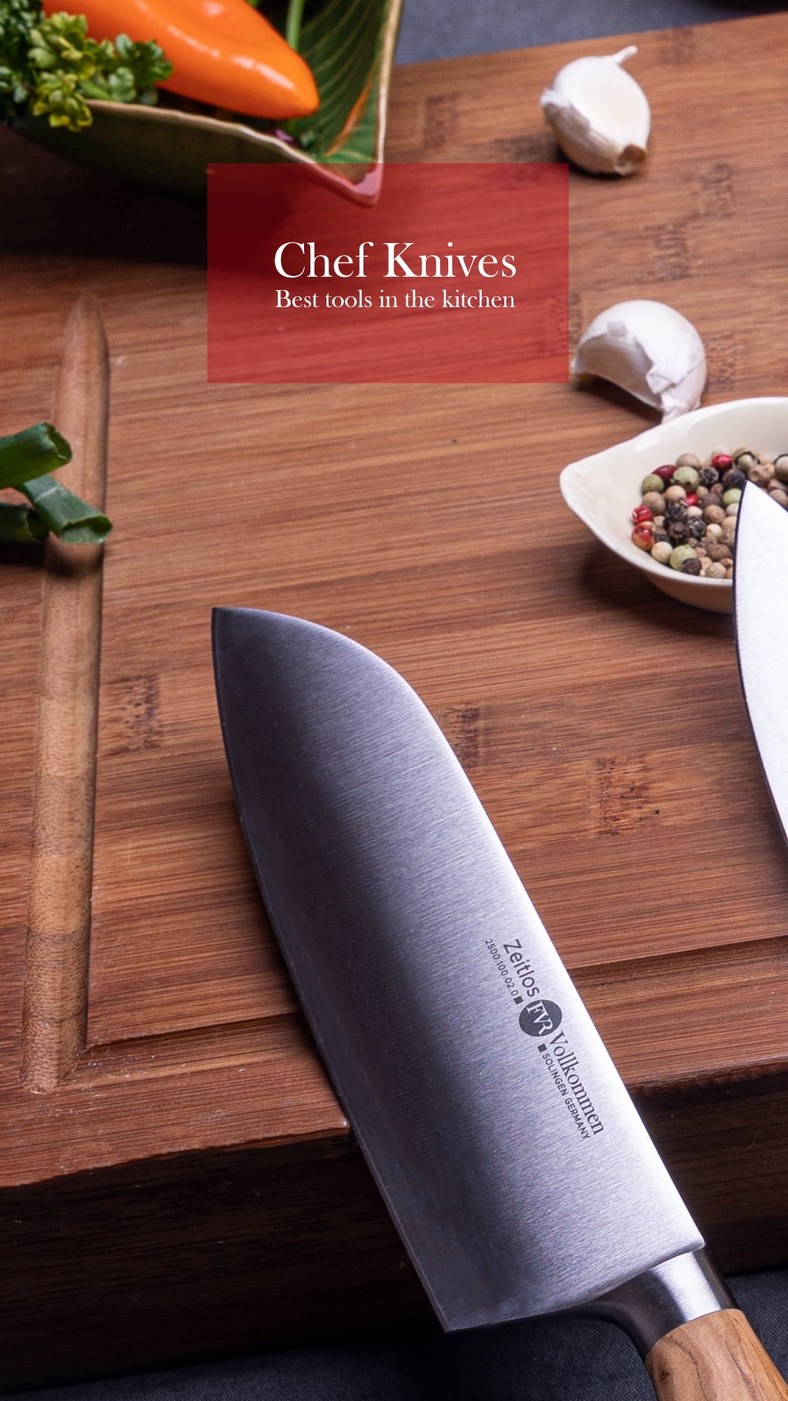 FVR Zeitlos Santoku Knife