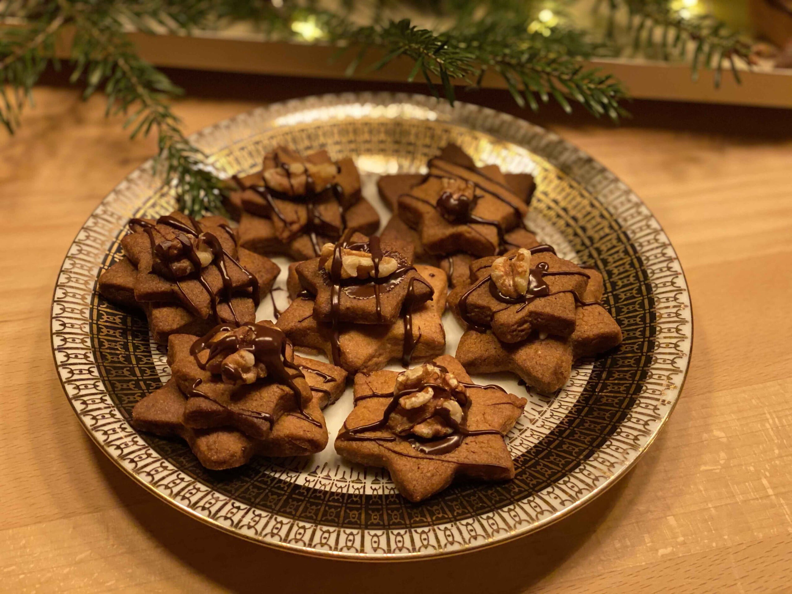 20201207 step 02 stars scaled Walnut Stars Holiday Cookies