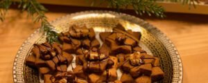 Holiday Cookies Walnut Stars